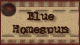 Blue Homespun