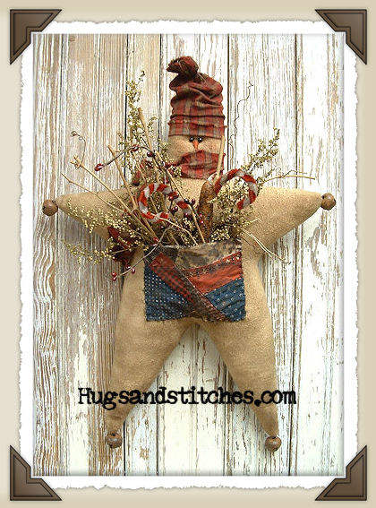 9035 - Snow Star Door Hanger