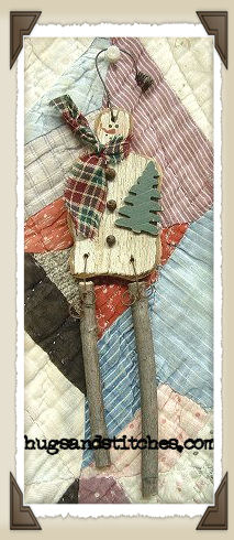 9053 - Sticks Snowman Ornie