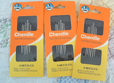DMC Size 18/22 Chenille Needles*CL