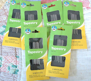 DMC Size 20 Tapestry Needles*CL