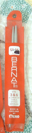 Bernat 8" size 3 & 6 Cable Needle*CL