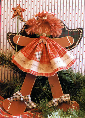 087 - Ginger Tree Topper Angel *CL