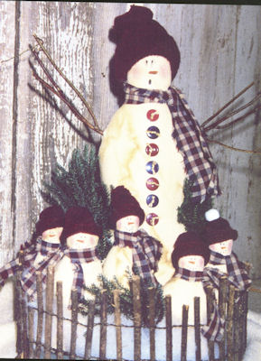 196 - Blizzard Bunch Snowman *CL