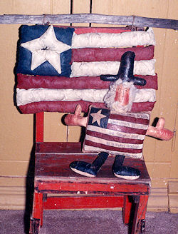 036 - Uncle Sam and his Flag