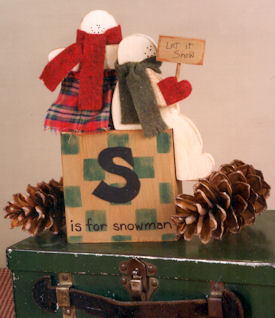 592 - S is for Snowman (cut)