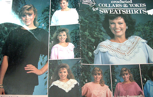 B097 - Crochet Collars & Yokes for Sweatshirts