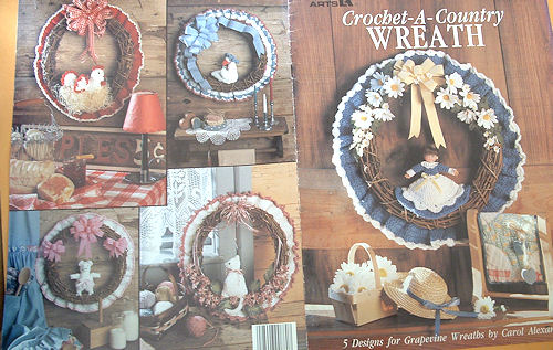 B098 - Crochet A Country Wreath