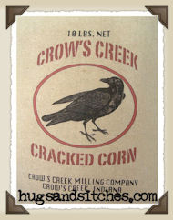 1262 - Crows Creek Corn Feedsack
