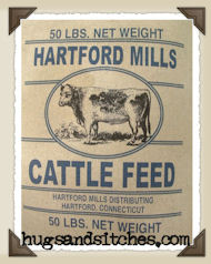 1274 - Hartford Mills Cattle Feedsack