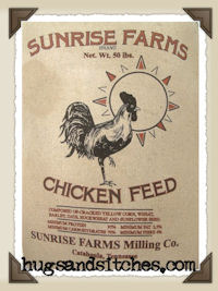 1276 - Sunrise Farms Chicken Feedsack