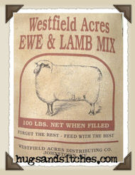 1279 - Westfield Acres Lamp Mix Feedsack