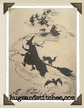 1285 - All Hallows Eve Witch Feedsack