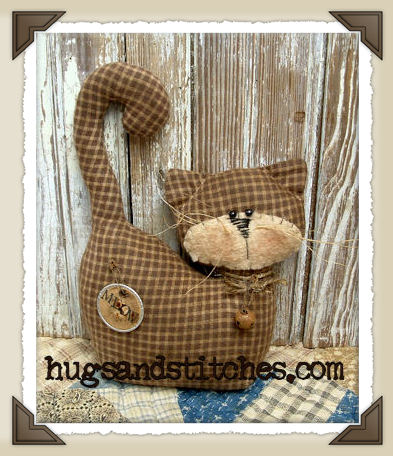 1002-06 - Brown Check Kitty