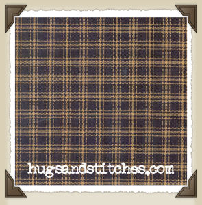 Bk-19 * Black//Yellow/Orange Plaid