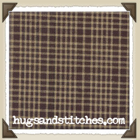 Bk-20 * Larger Black/Cream Plaid