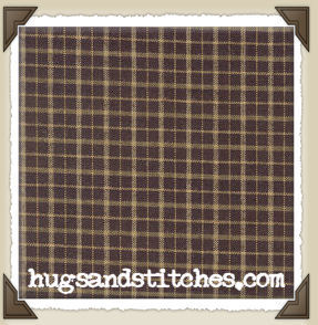 Bk-25 * Black/Tan Plaid
