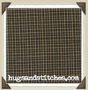 Bk-07 * Small Black/Tan/Brown Plaid