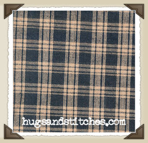 Bk-08 *Small Black/Cream Stripe