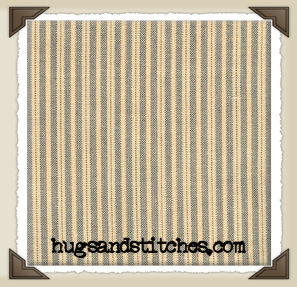 B-10 * Blue/Cream Stripe
