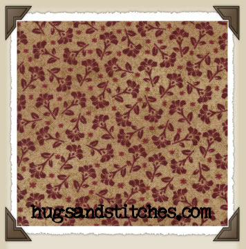 Burg-33 * Red/Tan Stripe
