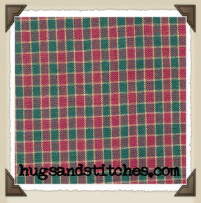 Burg-64 * Red/White/Blue Check*CL