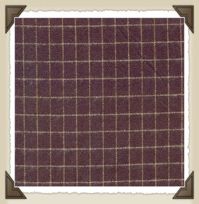 Burg-70 * Dark Plum Check