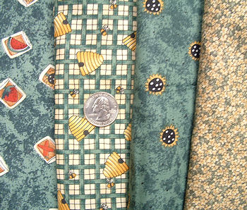 CL-28 * 4 Summer/Garden Prints*CL - 2 yards total