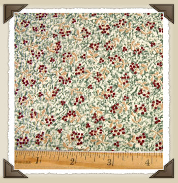 CL-33 * Red/Green Berry Print*CL
