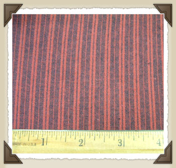 CL-09 * Red & Black Flannel Stripe*CL
