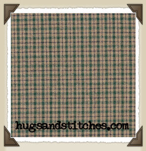 G-10 * Green/Tan Plaid