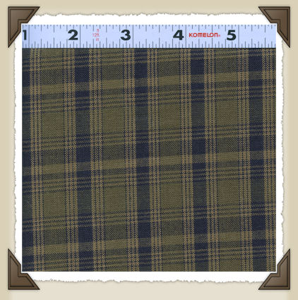 N-26 * Navy/Green Plaid