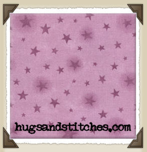 P-12 * Lavendar Star Print