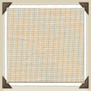 P-40 * Peach/Cream/Green Plaid*CL