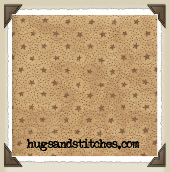 T-01 * Tan/Black Star Print