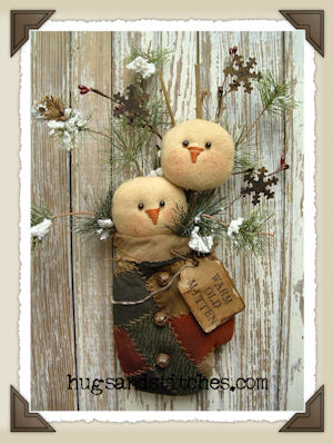 Snowmen In Vintage Crazy Quilt Mitten