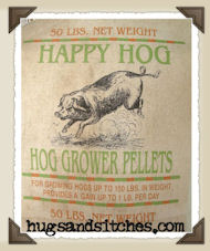 1282 - Happy Hog Grower Pellets Feedsack
