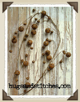 5032 - Rusty Multi Bell Garland