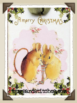 s025 - Christmas Mouse Tags