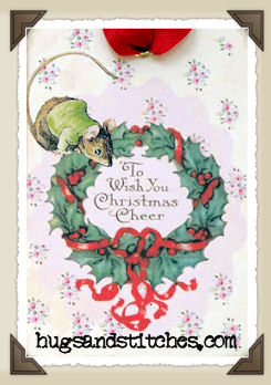 s026 - Christmas Cheer Mouse Tags