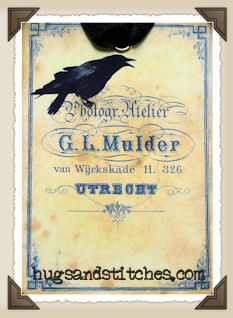 s031 - Spooky Crow Tags