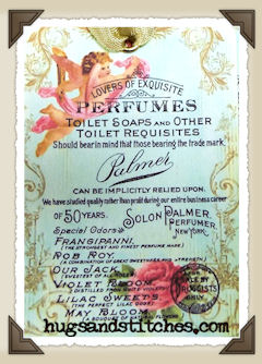 s033 - French Palmer Perfume Tags