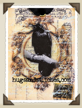 s039 - Crow Blackbird Raven Tags