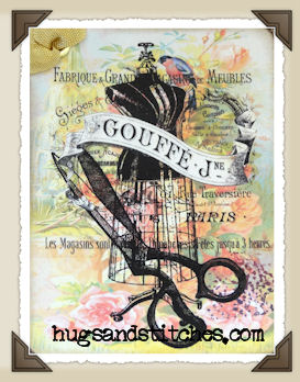 s049 - French Dress Form Tags