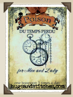 s087 - Poison Potion Clock Tags