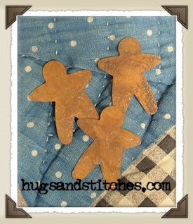 1-1/2" Rusty Gingerbread (pkg 3)