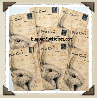 Hang Tags - Halloween Kids-T020 (set of 6)