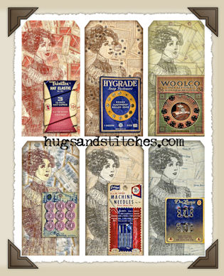 Hang Tags - Sewing Needfuls-T037 (set of 6)