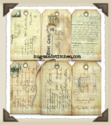 Hang Tags - Halloween Trick or Treat-T043 (set of 6)