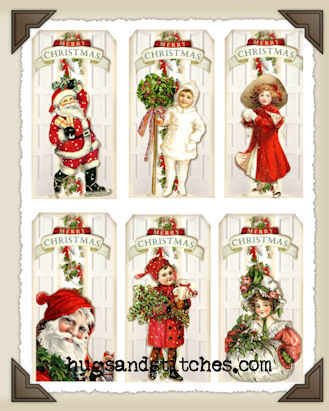 Hang Tags - Christmas Welcome-T058 (set of 6)